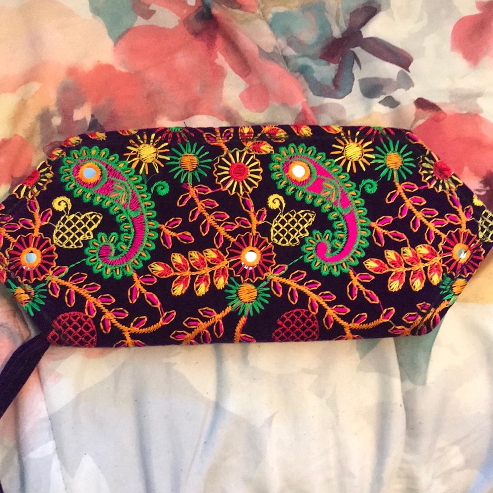 Beautiful Indian Clutch Hand Embroidered